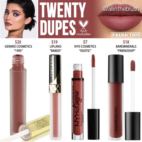 kylie lip kit dupe.